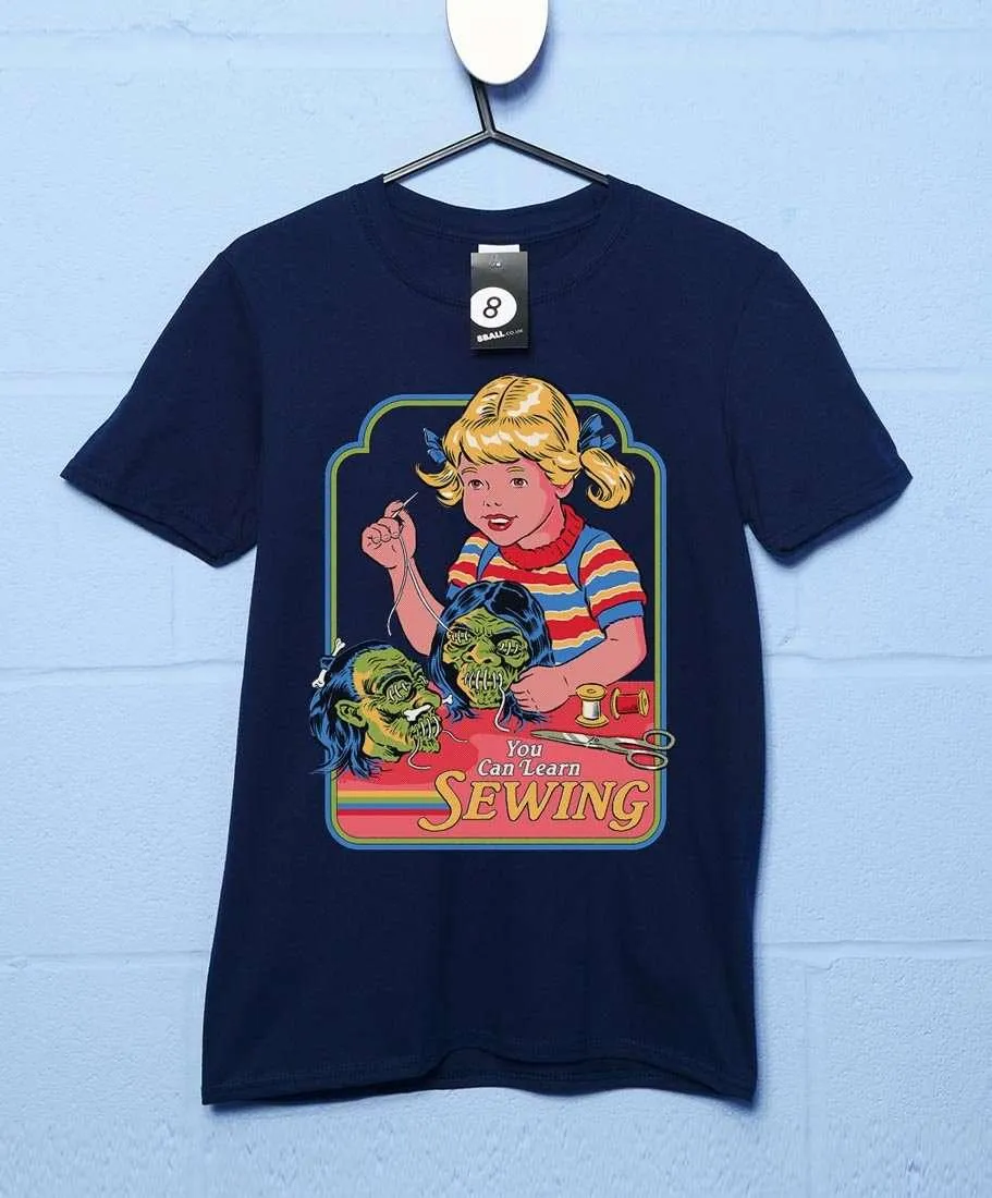 Steven Rhodes You Can Learn Sewing T-Shirt sold by 8Ball product image thumbnail 3