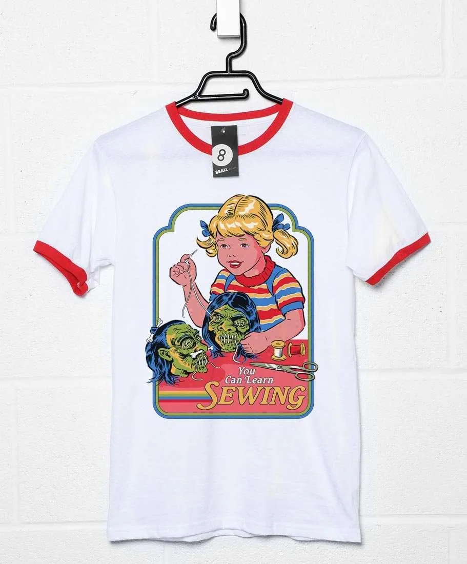 Steven Rhodes You Can Learn Sewing T-Shirt sold by 8Ball