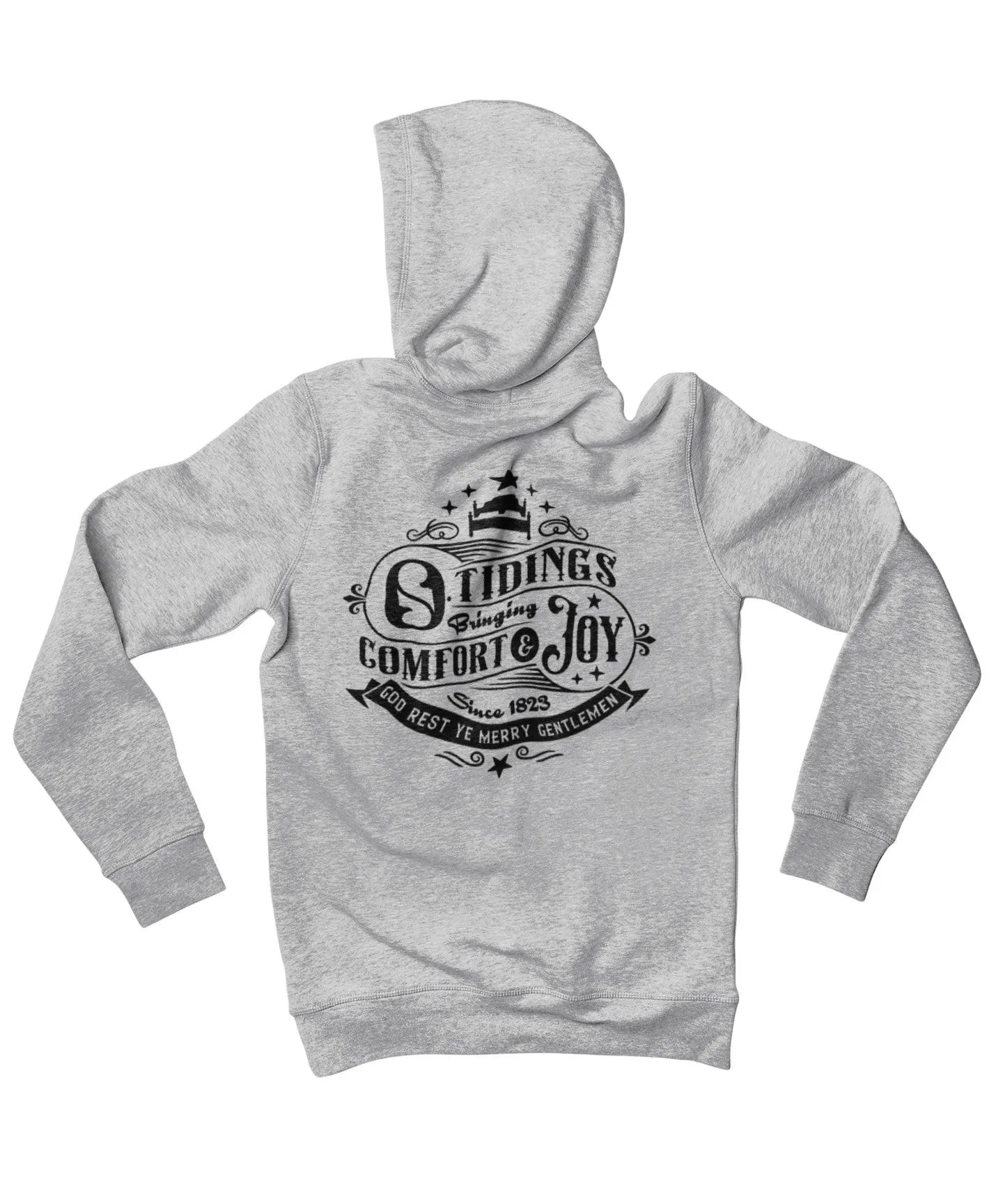 Tidings of Comfort and Joy Back Printed Christmas Hoodie sold by 8Ball product image thumbnail 4