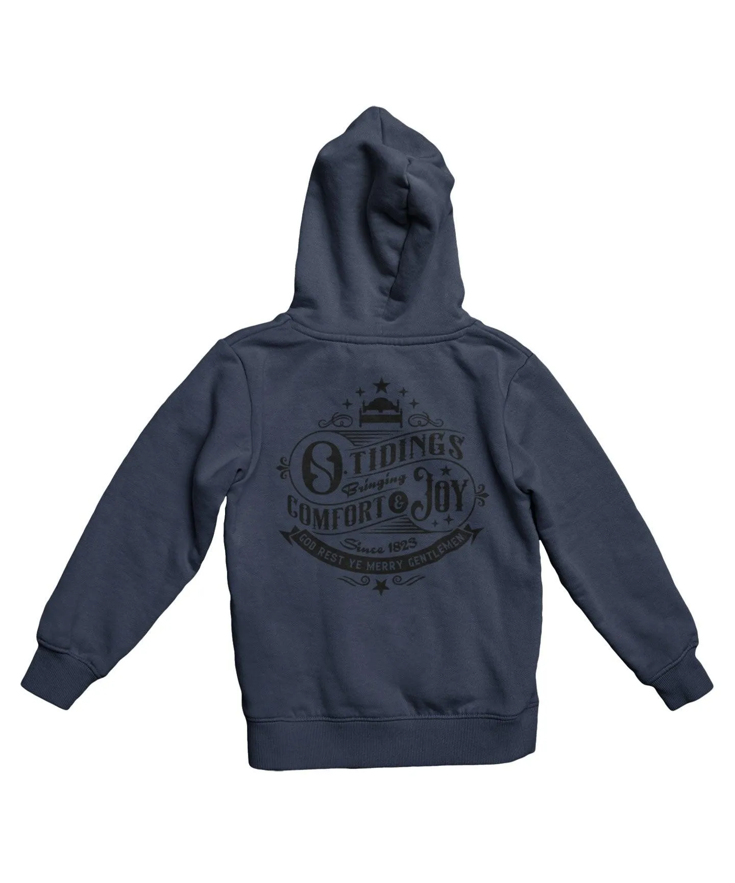 Tidings of Comfort and Joy Back Printed Christmas Hoodie sold by 8Ball product image thumbnail 2