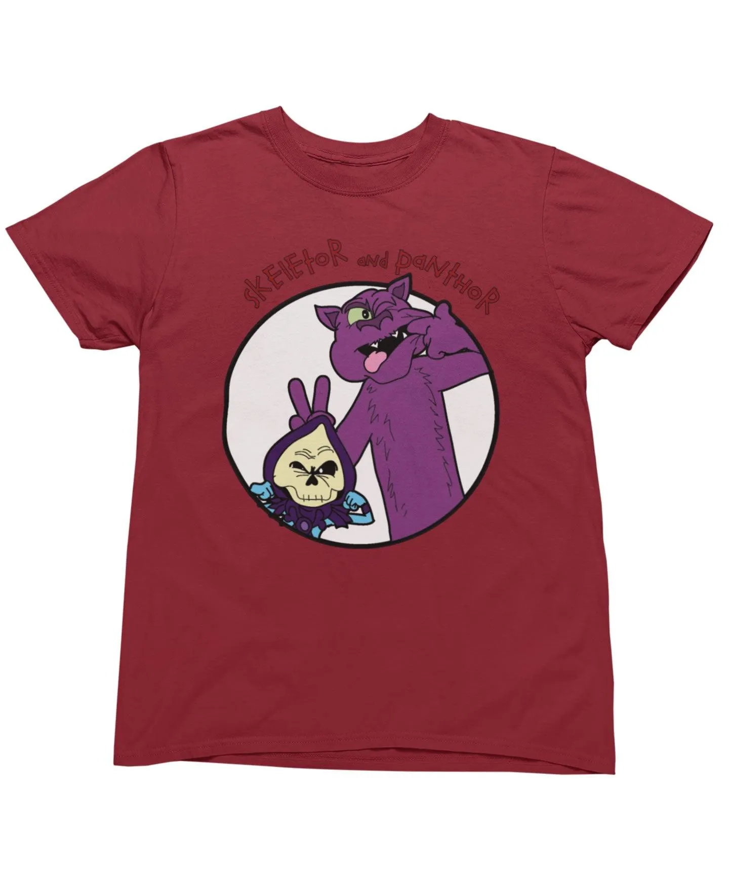 Top Notchy Skeletor and Panther T-Shirt sold by 8Ball product image thumbnail 4