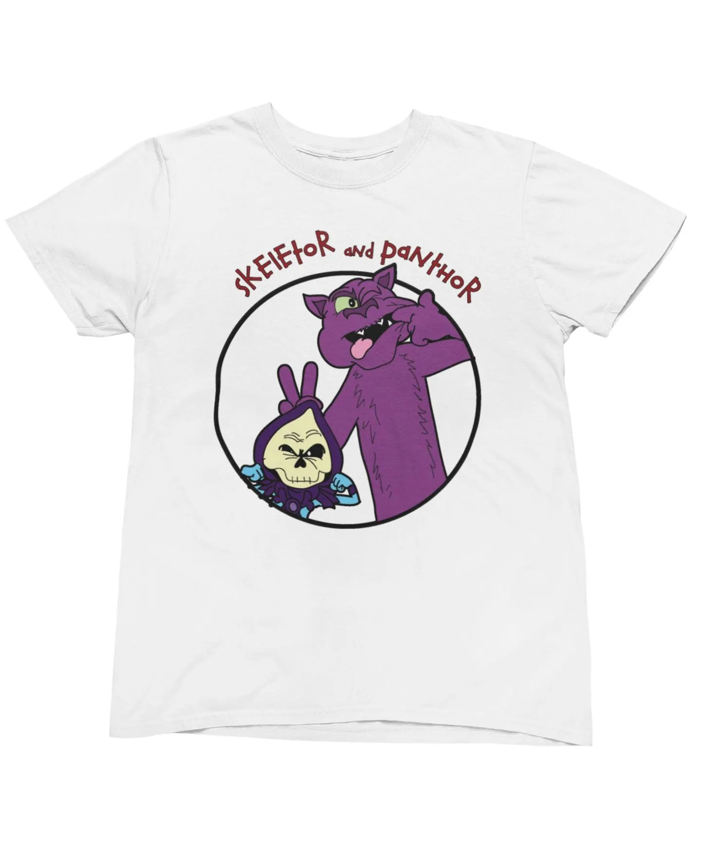 Top Notchy Skeletor and Panther T-Shirt sold by 8Ball product image thumbnail 3