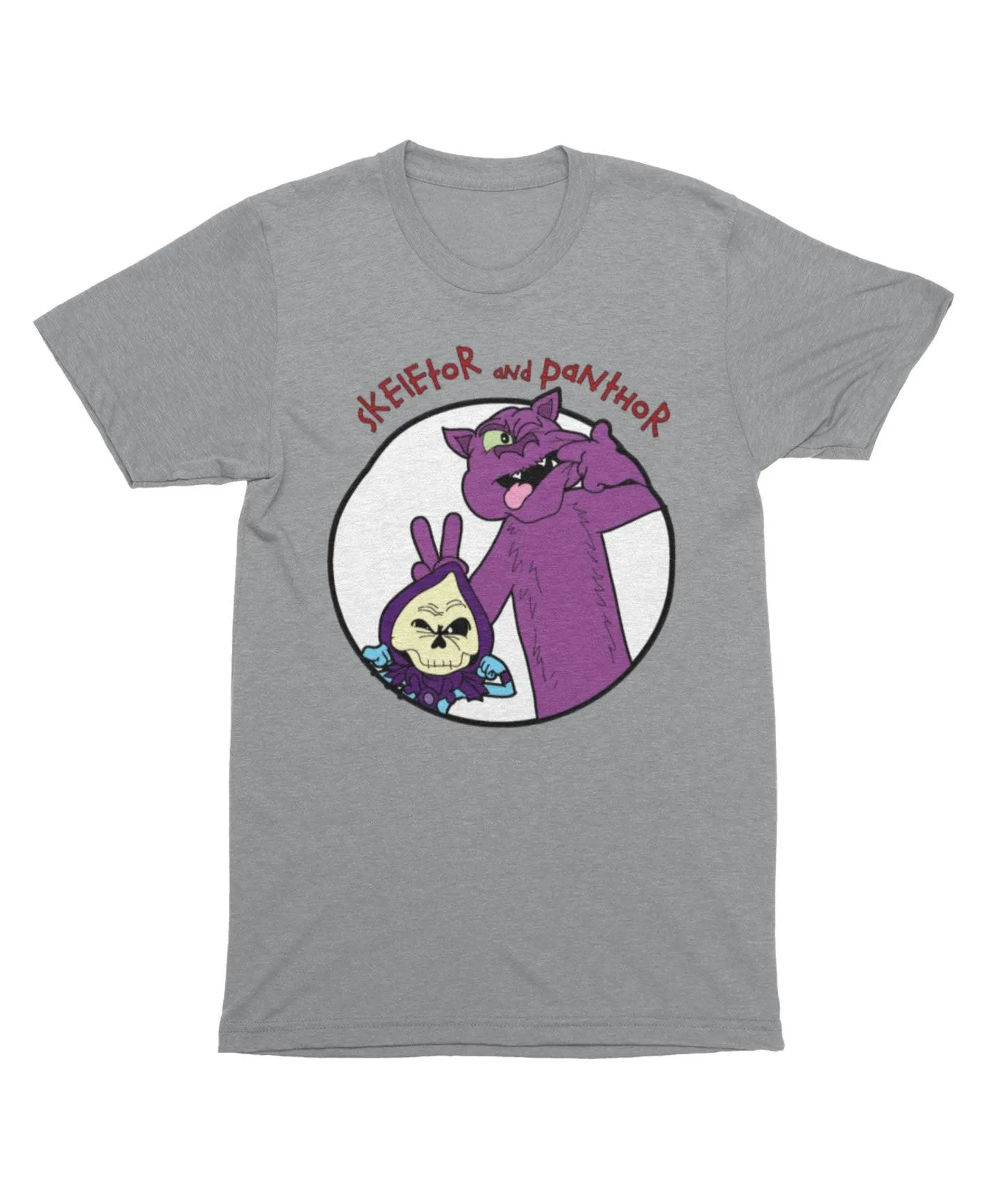 Top Notchy Skeletor and Panther T-Shirt sold by 8Ball product image thumbnail 2