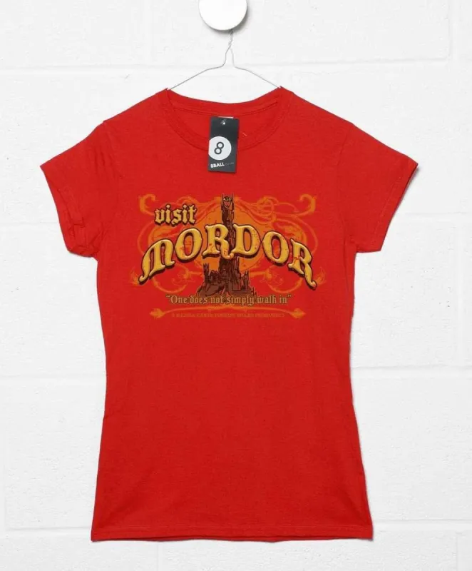 One Does Not Simply Visit Mordor Womens T-Shirt sold by 8Ball