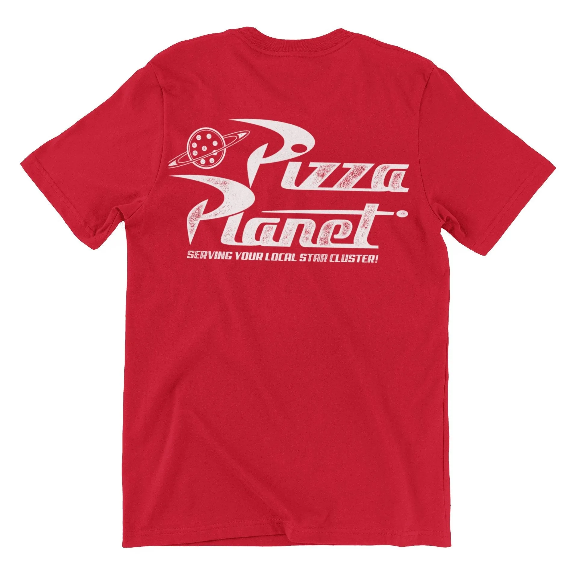 Pizza Planet Serving Your Star Cluster T-Shirt sold by 8Ball product image thumbnail 3
