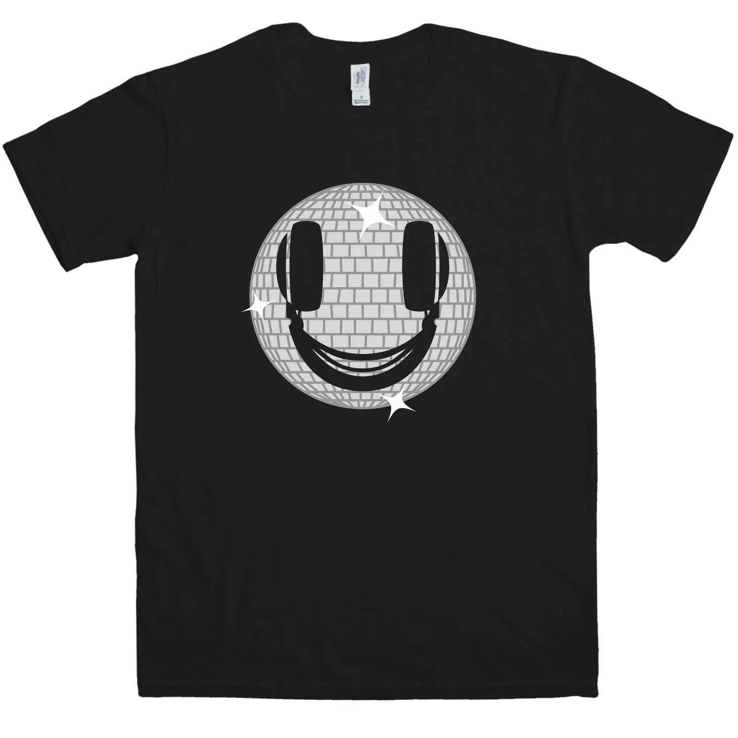 Disco Smiley T-Shirt sold by 8Ball product image thumbnail 2