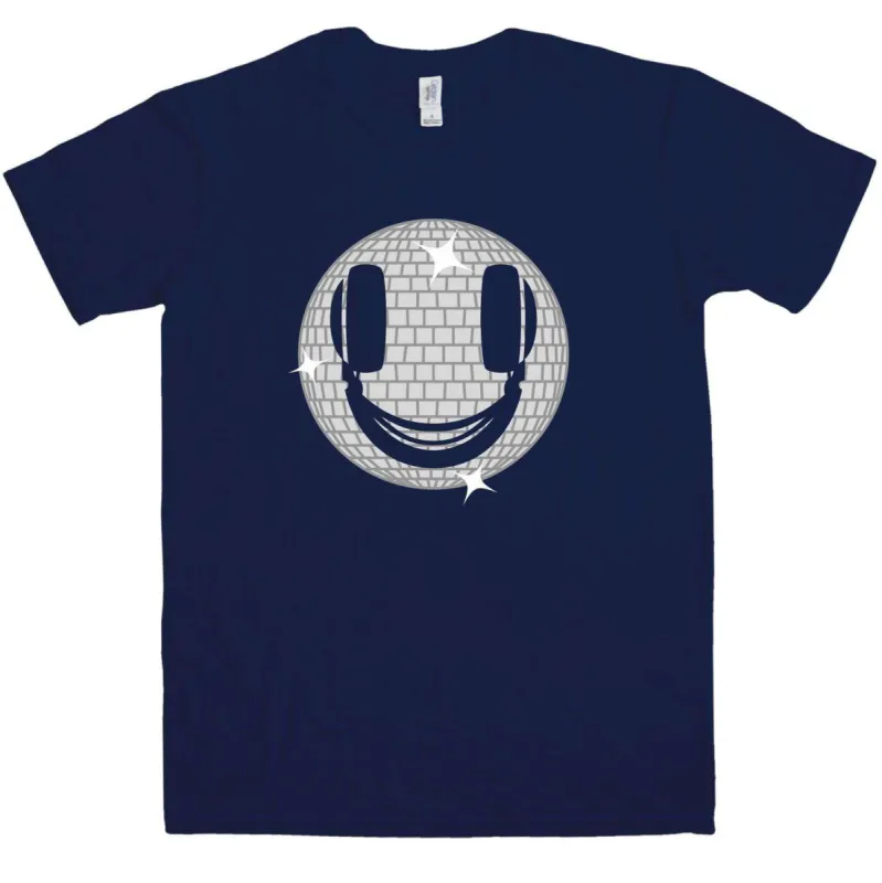 Disco Smiley T-Shirt made by 8Ball