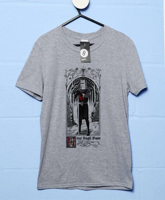 None Shall Pass Black Knight T-Shirt sold by 8Ball