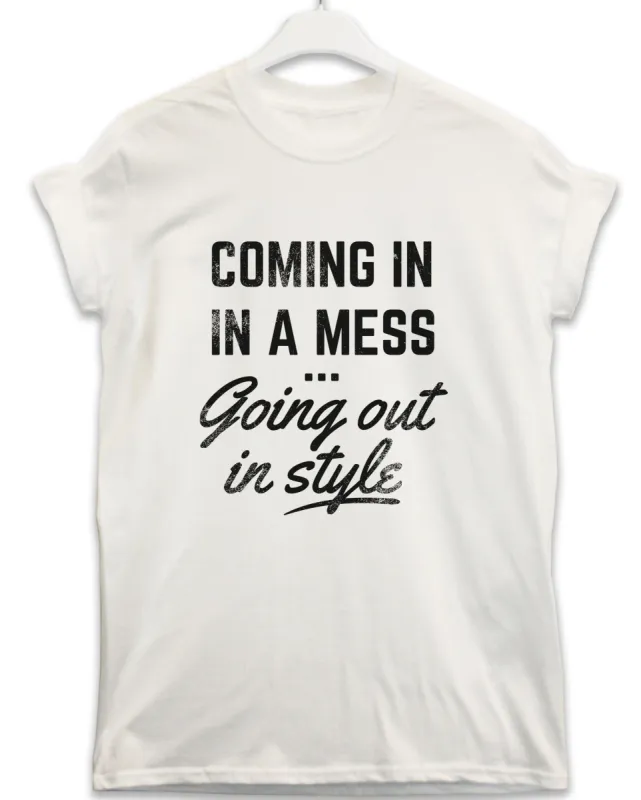 Goin Out in Style Lyric Quote T-Shirt sold by 8Ball