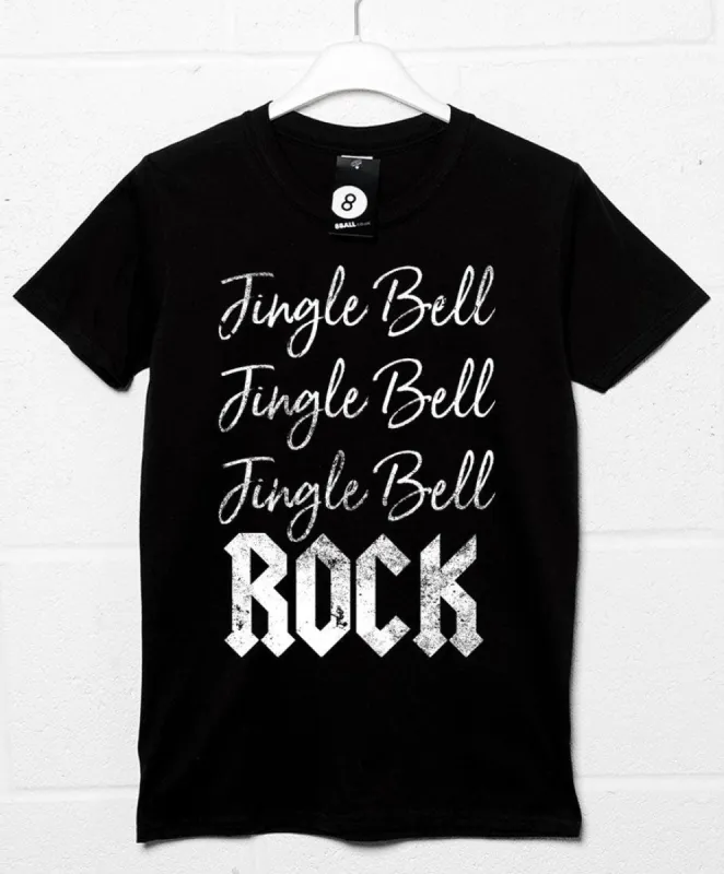 Jingle Bell ROCK Christmas Slogan T-Shirt sold by 8Ball