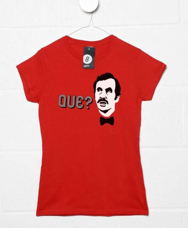 Manuel Que? Womens T-Shirt sold by 8Ball