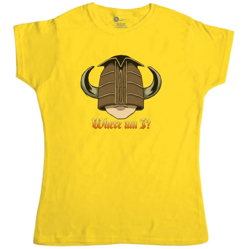 Where Am I? Knightmare Womens T-Shirt sold by 8Ball