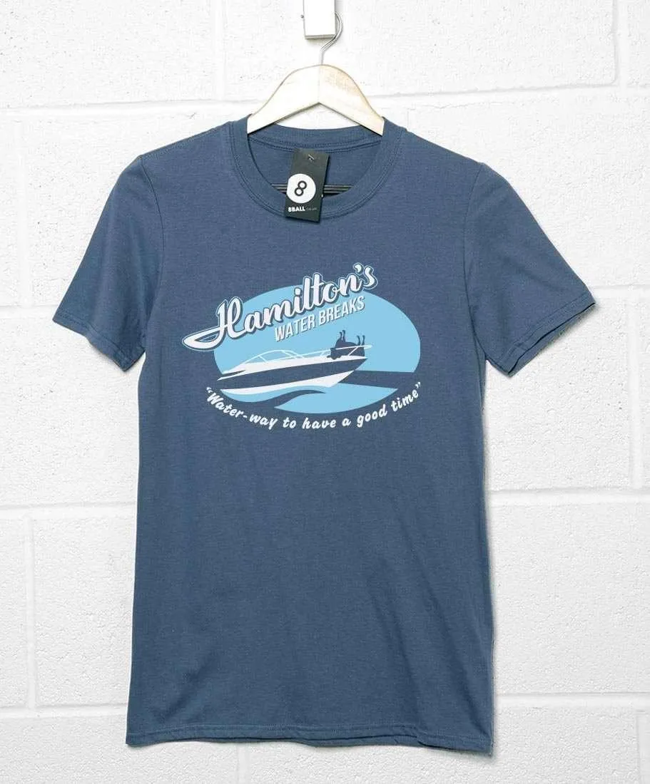Hamilton's Water Breaks T-Shirt sold by 8Ball