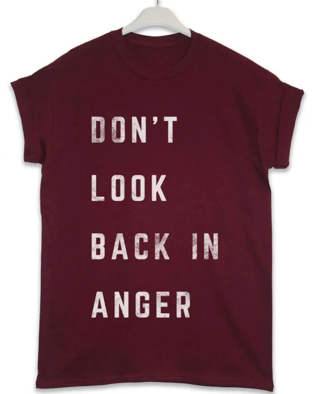 Dont Look Back in Anger Lyric Quote T-Shirt made by 8Ball