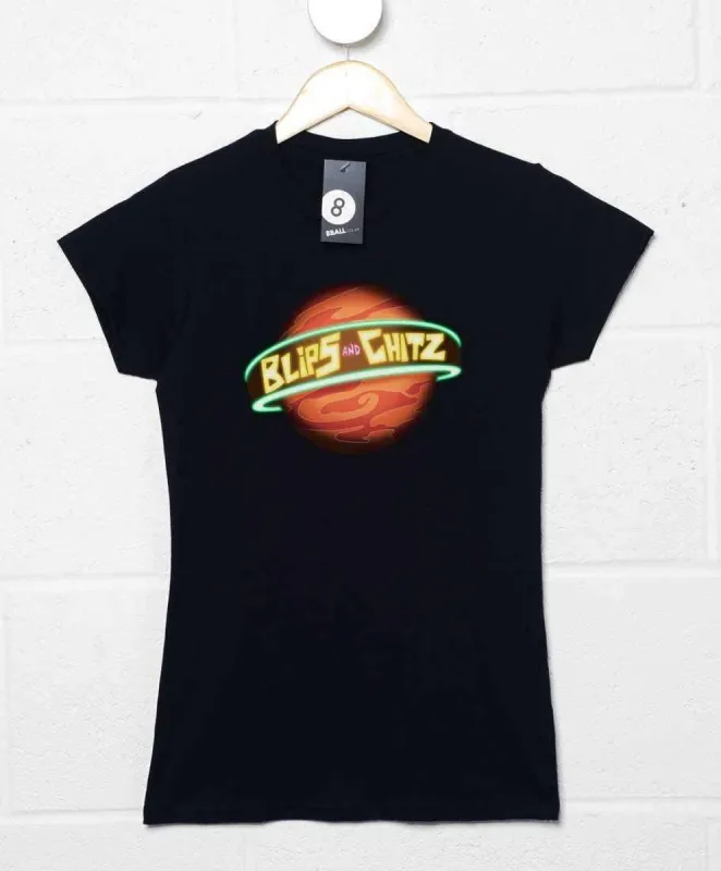 Blips and Chitz Womens Fitted T-Shirt sold by 8Ball
