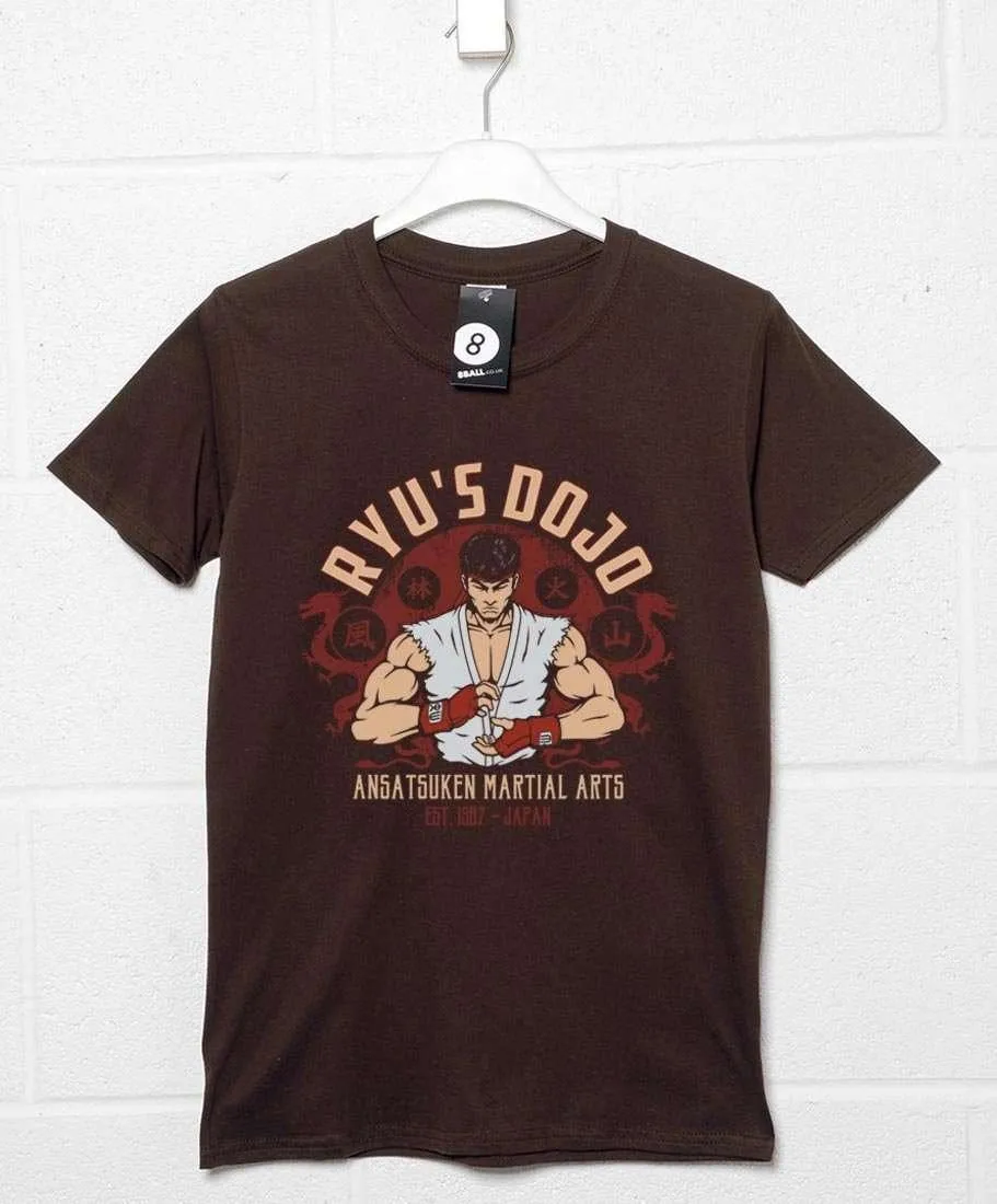 Ryu's Dojo T-Shirt sold by 8Ball product image thumbnail 3