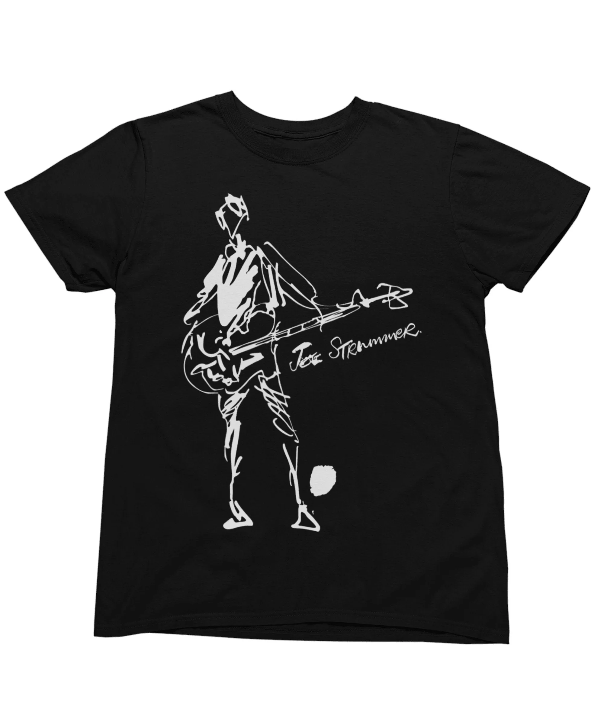 The Clash Joe Strummer Sound Check By Ray Lowry T-Shirt sold by 8Ball product image thumbnail 2