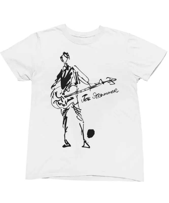 The Clash Joe Strummer Sound Check By Ray Lowry T-Shirt sold by 8Ball