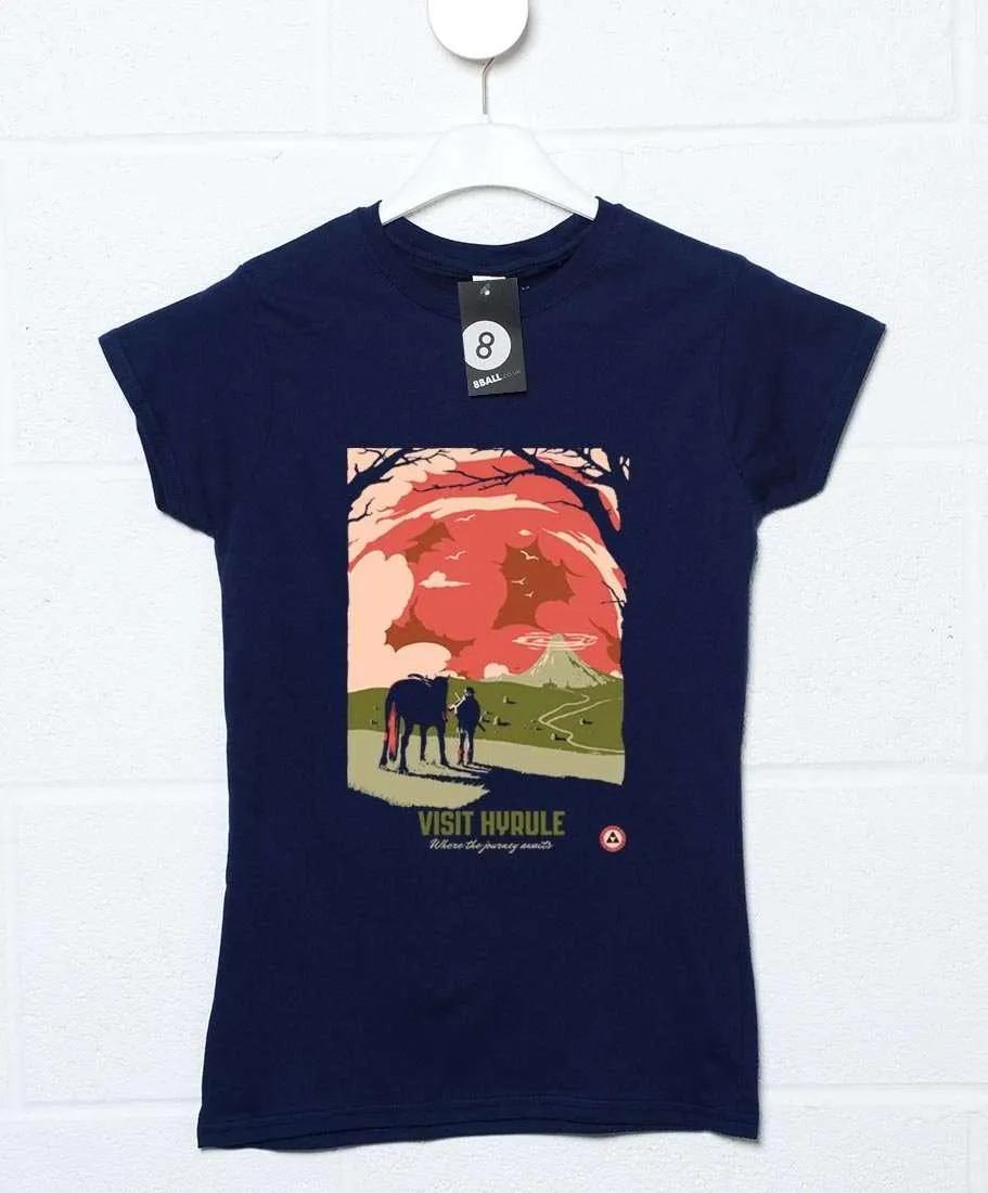 Visit Hyrule Mens & Womens T-Shirt sold by 8Ball product image thumbnail 4