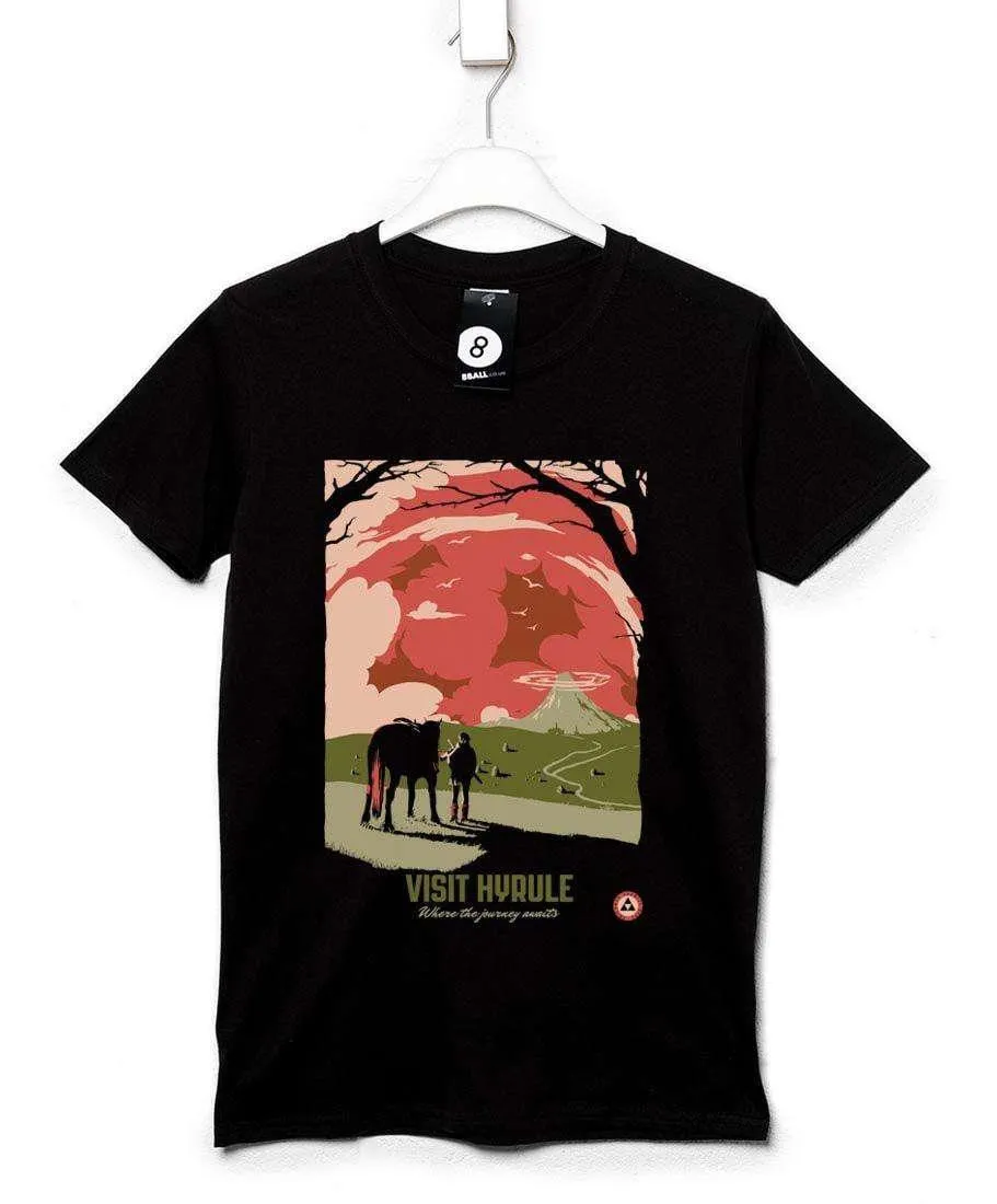 Visit Hyrule Mens & Womens T-Shirt sold by 8Ball product image thumbnail 2