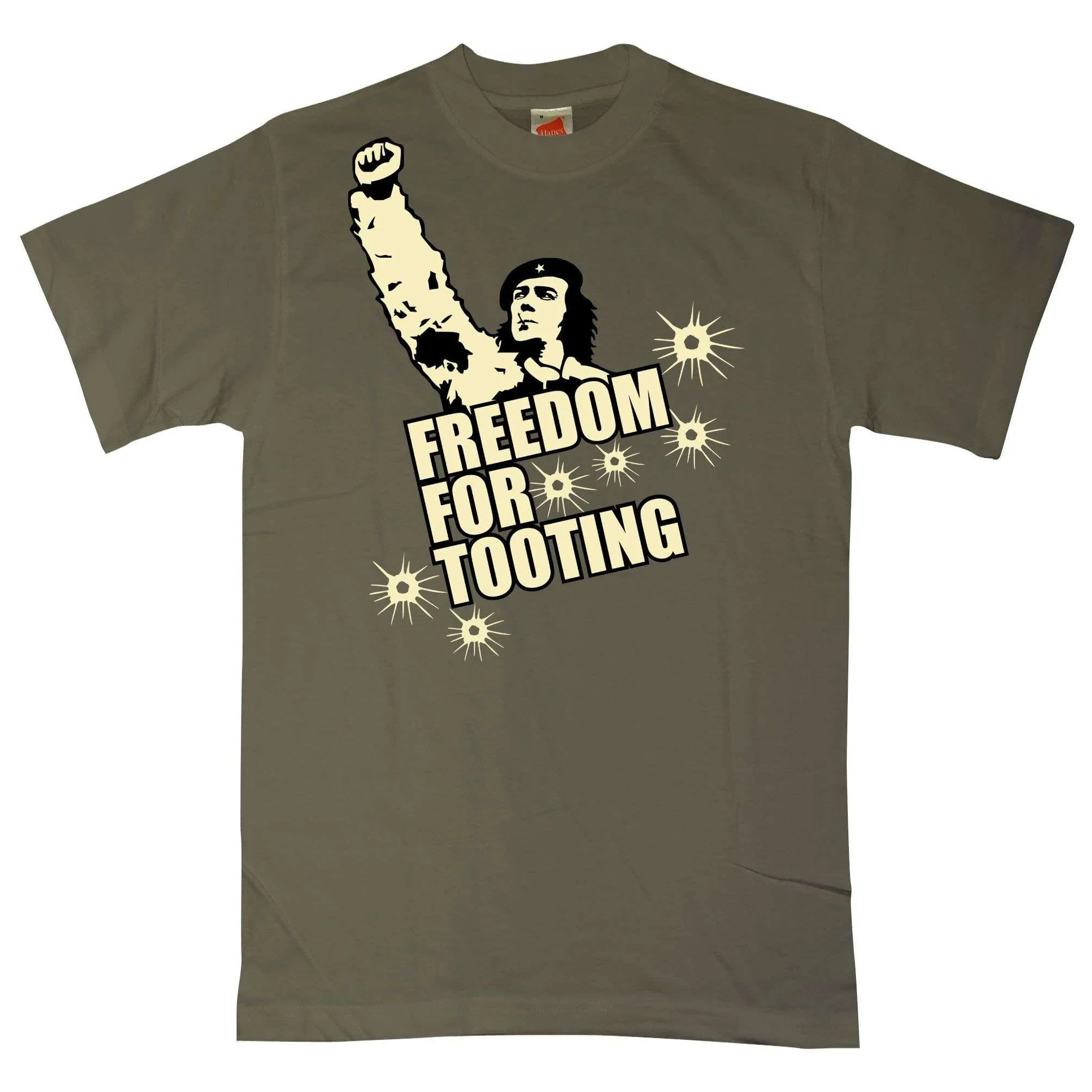 Freedom For Tooting Salute T-Shirt sold by 8Ball