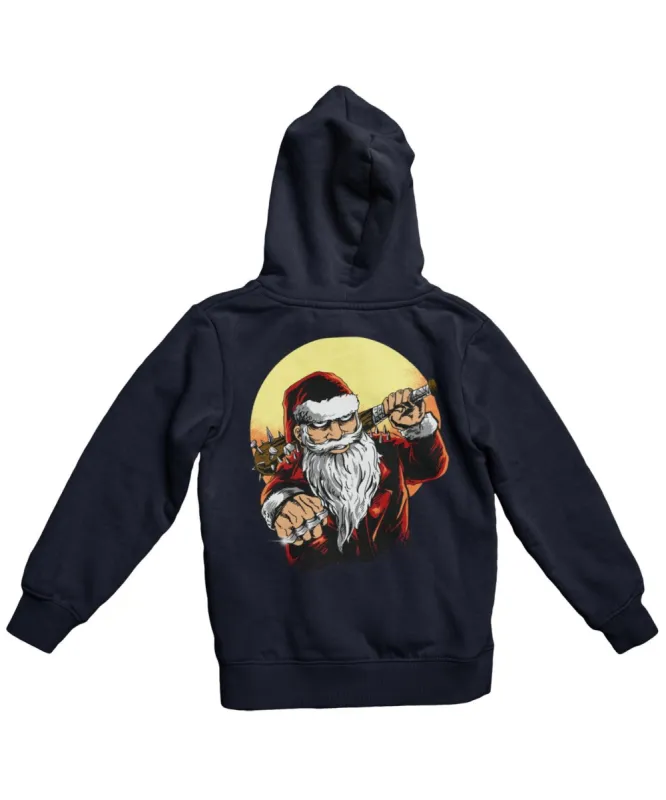 Bad Boy Santa Back Printed Christmas Hoodie sold by 8Ball
