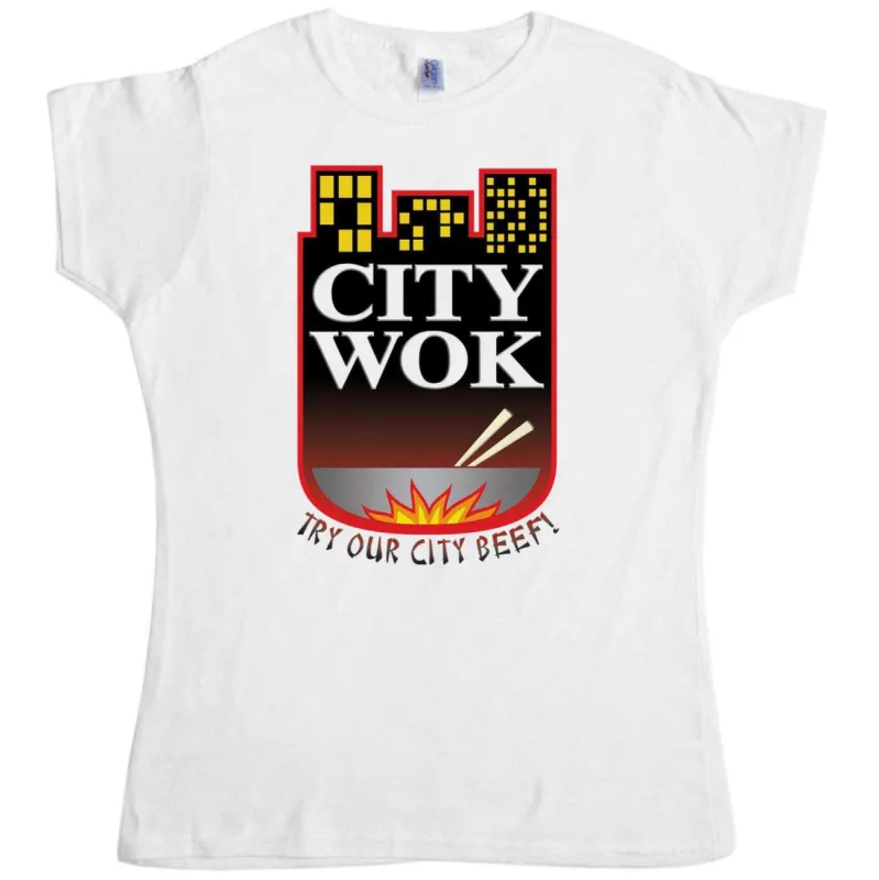 City Wok Womens T-Shirt made by 8Ball
