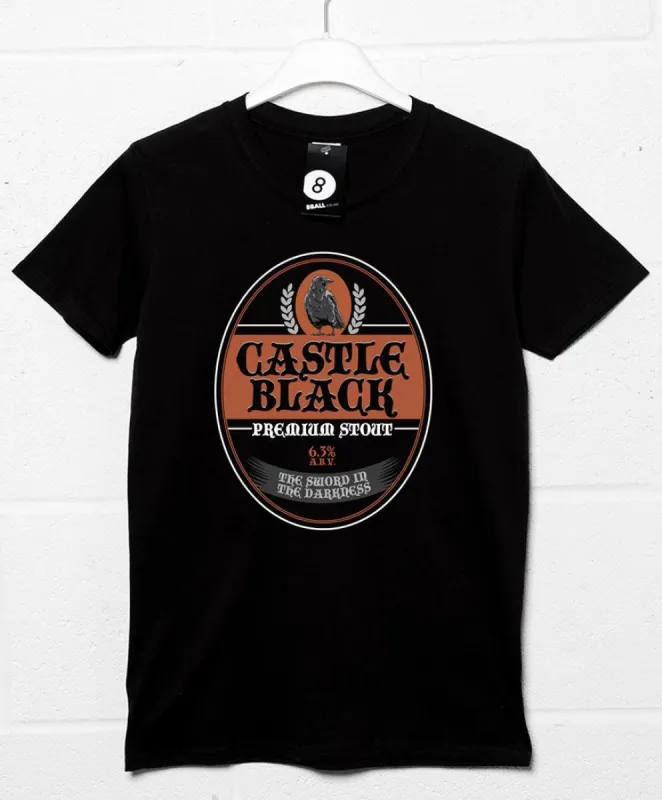 Castle Black Premium Stout T-Shirt sold by 8Ball