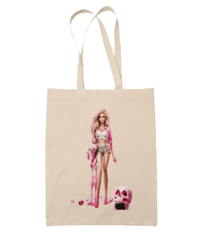 Daisy Duke Gothic Barbie Tote Bag sold by 8Ball