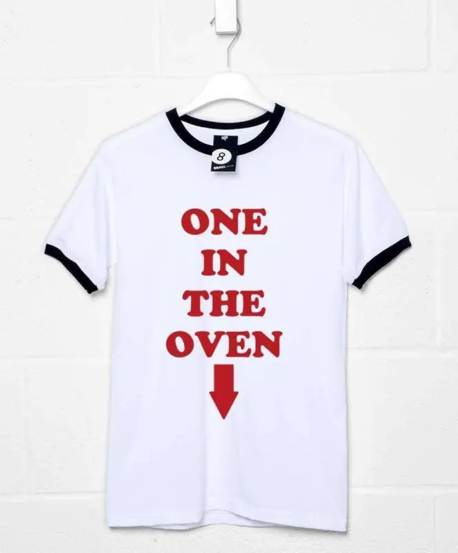 One In The Oven Ringer T-Shirt As Worn By Mahoney sold by 8Ball