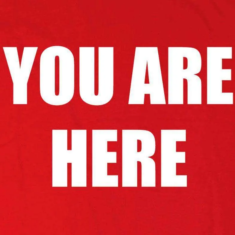 You Are Here T-Shirt As Worn By John Lennon sold by 8Ball product image thumbnail 2