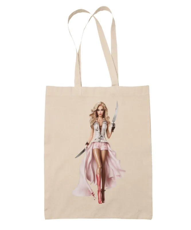 Gothic Princess Barbie Tote Bag sold by 8Ball
