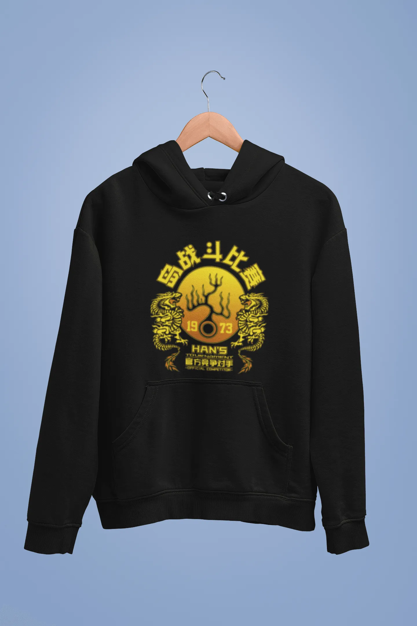 Han's Tournament Competitor Hoodie sold by 8Ball
