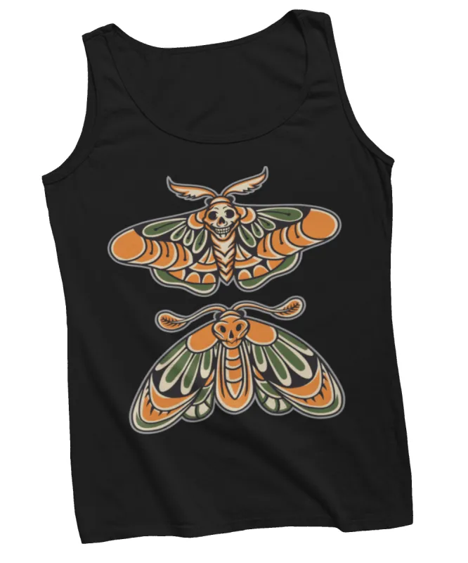 Butterfly Tattoo Design Adult Womens Vest Top sold by 8Ball