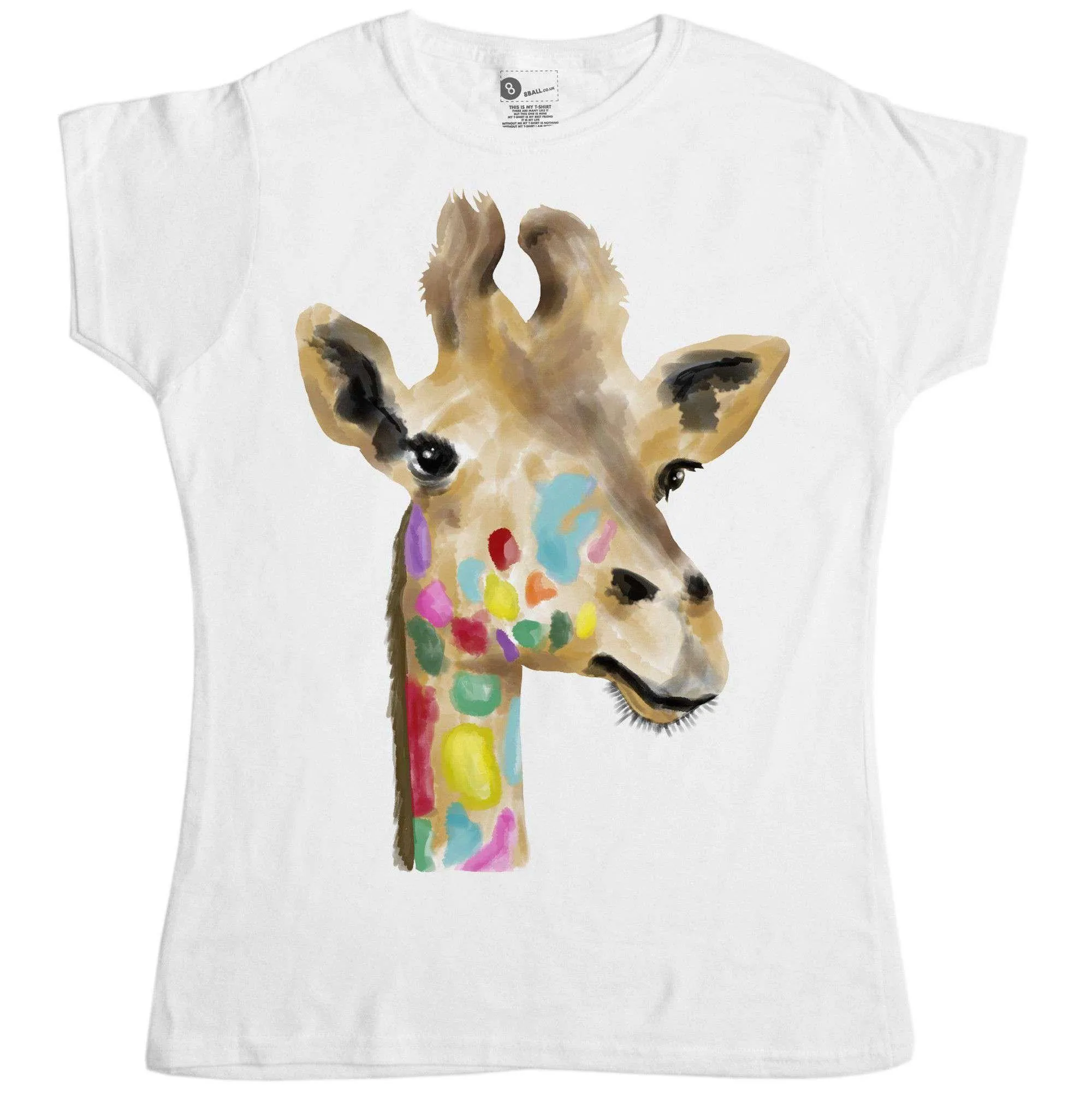 Giraffe Spots Giraffe Spots Womens Style T-Shirt sold by 8Ball