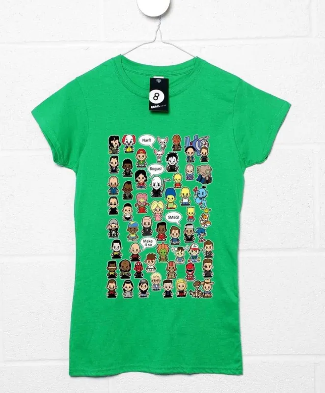 What I Did in the 90's Womens Style T-Shirt sold by 8Ball