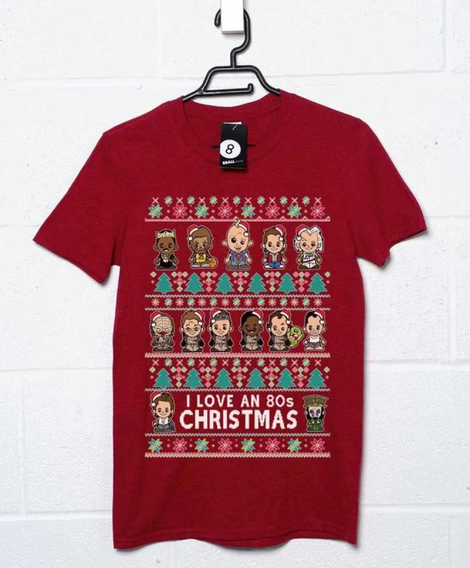 80s Movie Christmas T-Shirt sold by 8Ball
