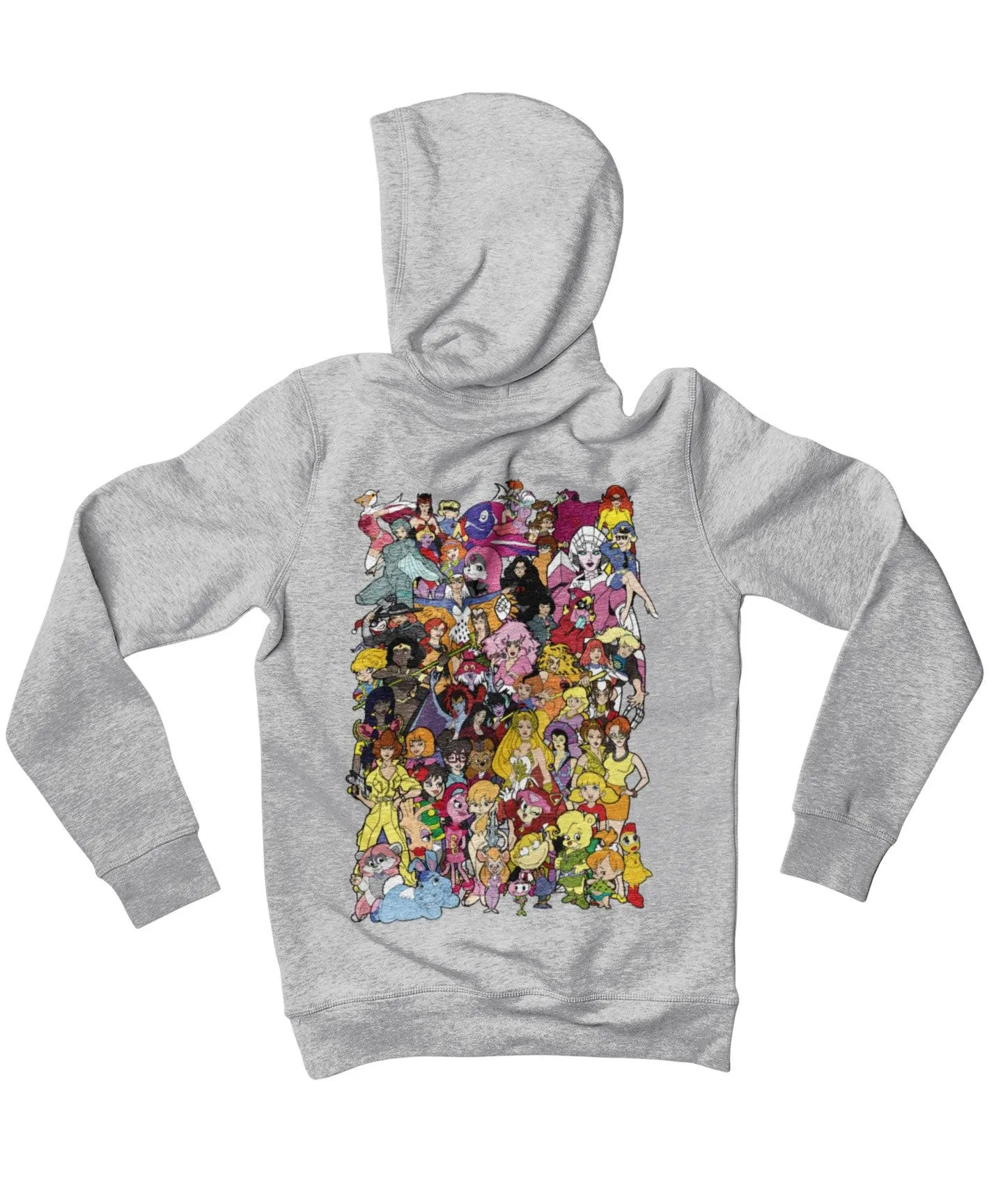 Top Notchy Saturday Morning Ladies Back Printed Hoodie sold by 8Ball product image thumbnail 3