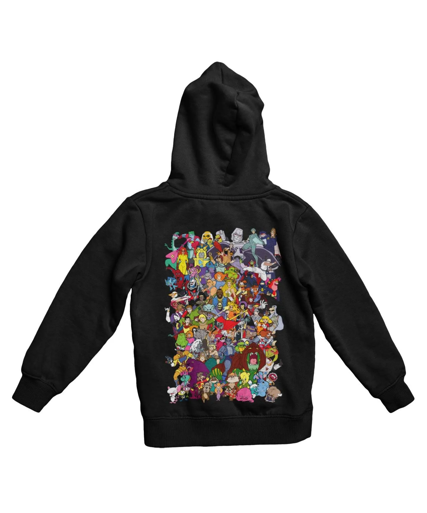 Top Notchy Saturday Morning Ladies Back Printed Hoodie sold by 8Ball product image thumbnail 2