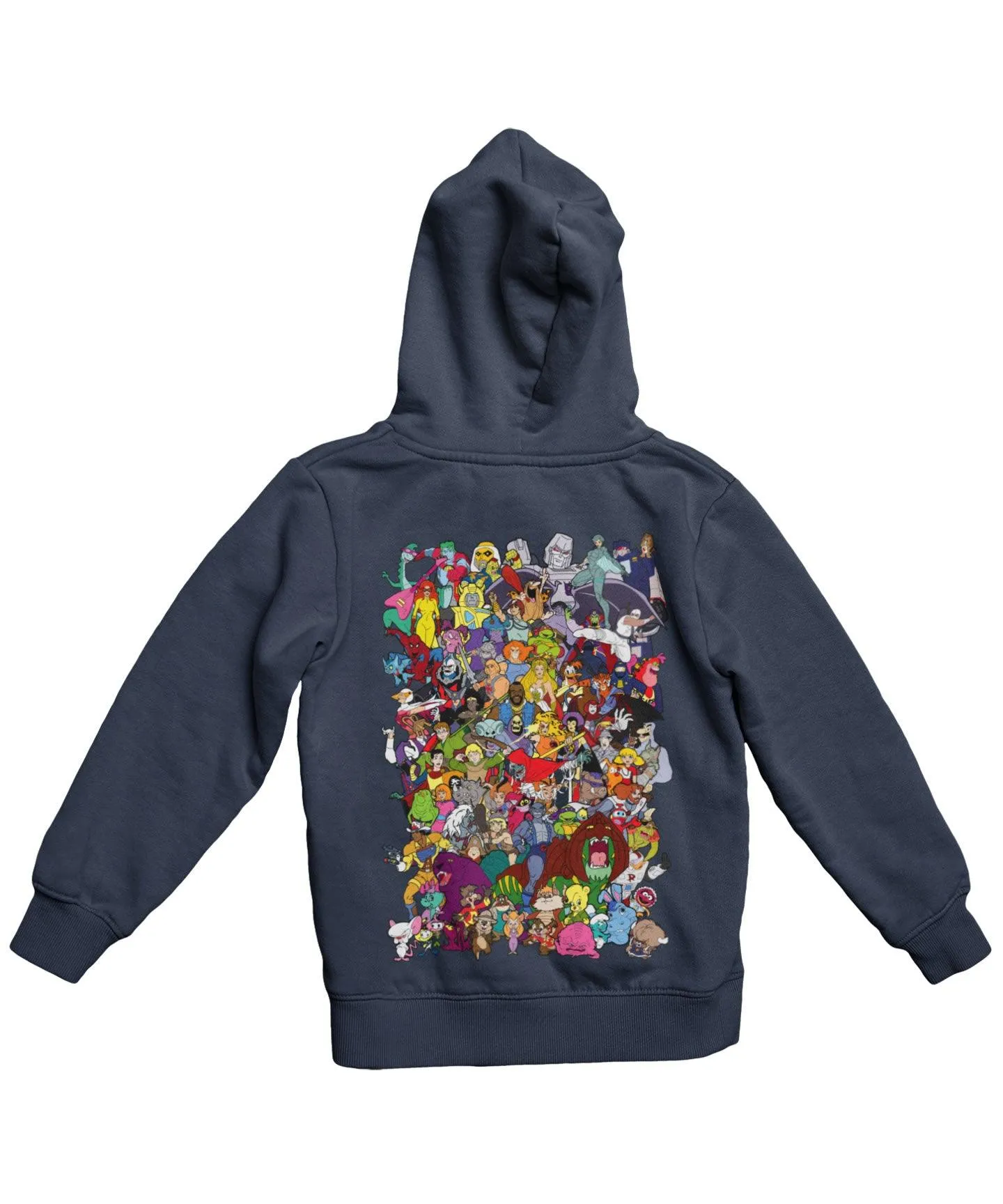 Top Notchy Saturday Morning Ladies Back Printed Hoodie sold by 8Ball product image thumbnail 4