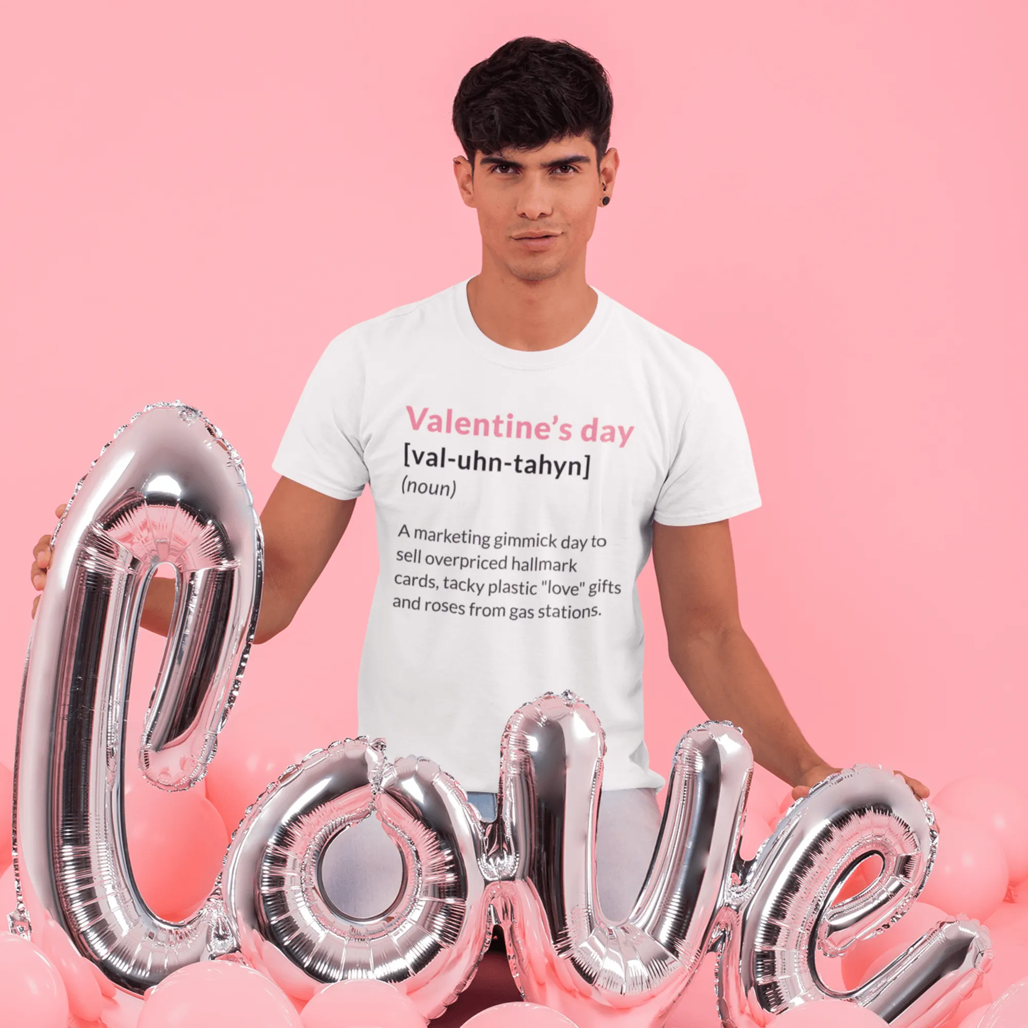 Valentine's Day Definition Marketing Gimmick Adult T-Shirt sold by 8Ball product image thumbnail 2