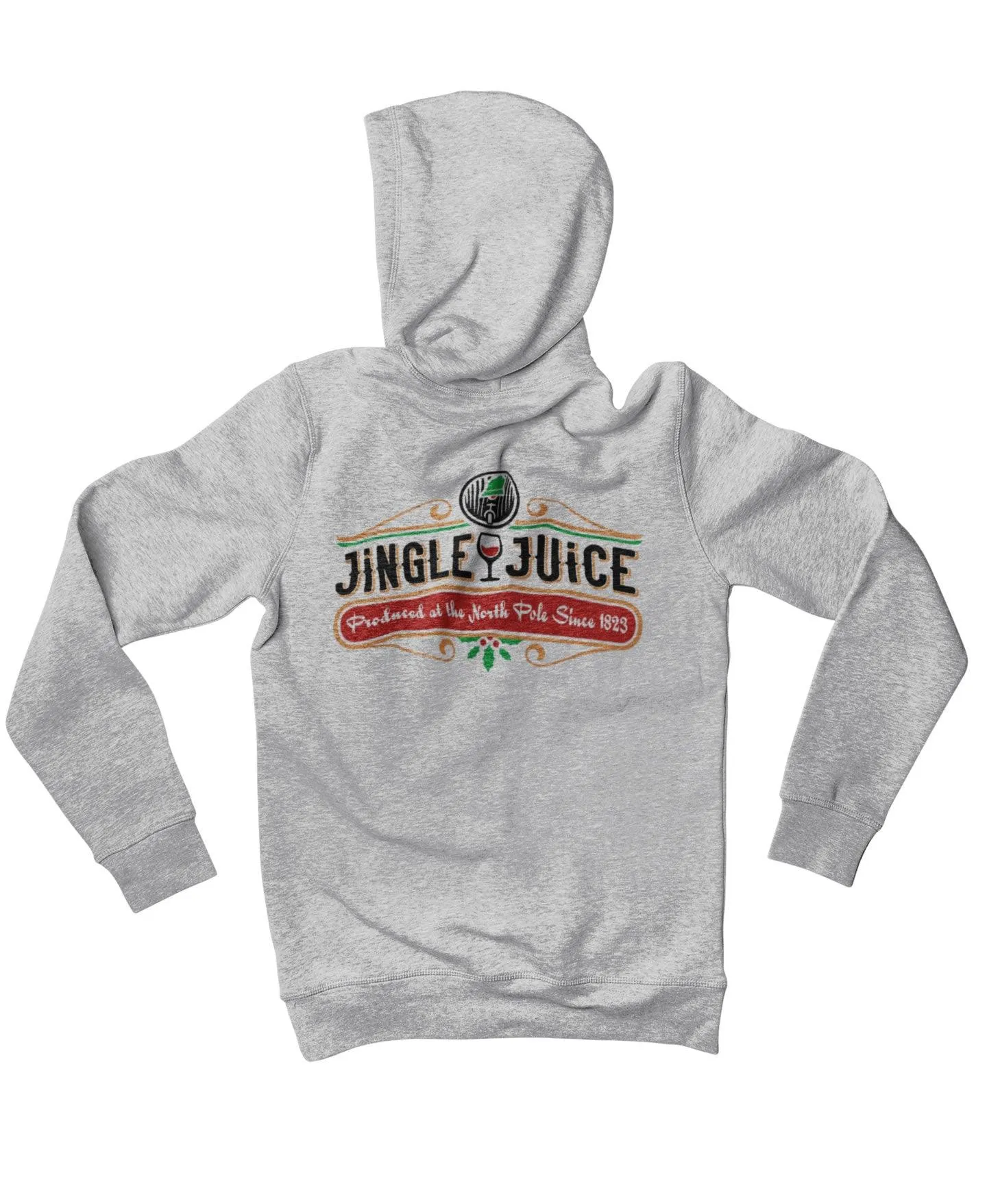 Jingle Juice Colour Back Printed Christmas Hoodie sold by 8Ball product image thumbnail 4