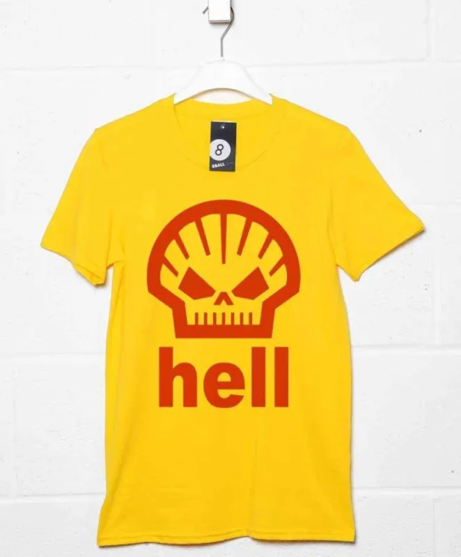 Hell Skull T-Shirt As Worn By Heath Ledger sold by 8Ball