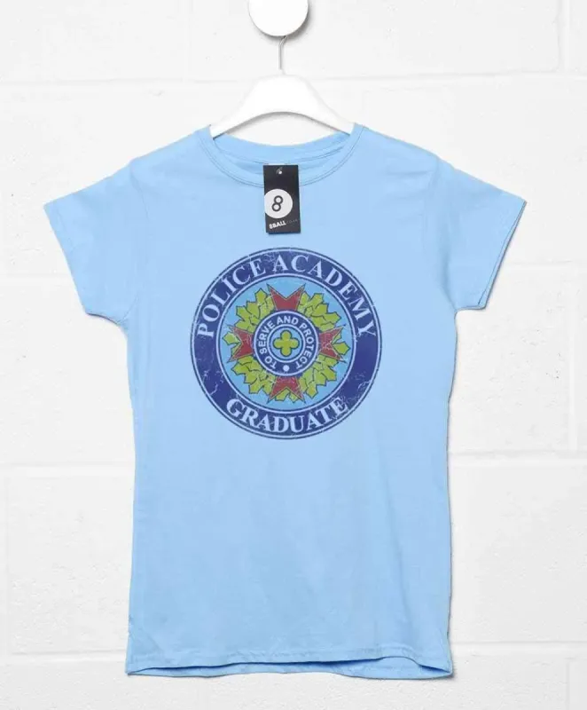 Police Academy Graduate T-Shirt for Women sold by 8Ball