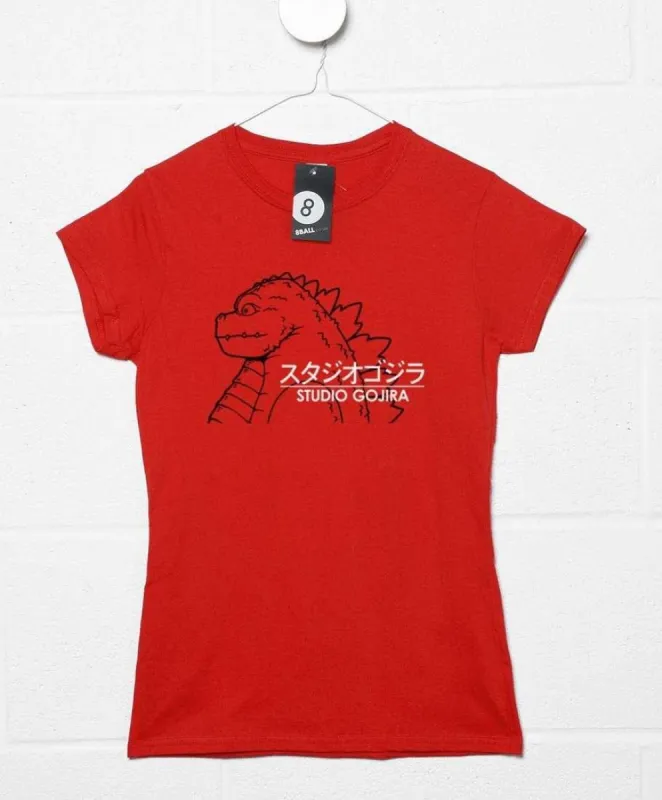 Studio Gojira Womens Fitted T-Shirt sold by 8Ball