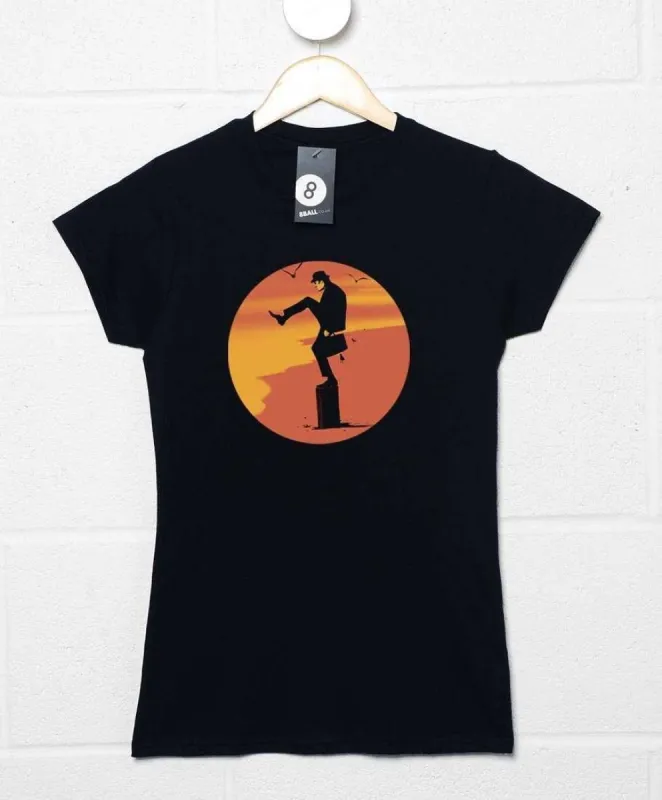 Silly Karate Womens Fitted T-Shirt sold by 8Ball