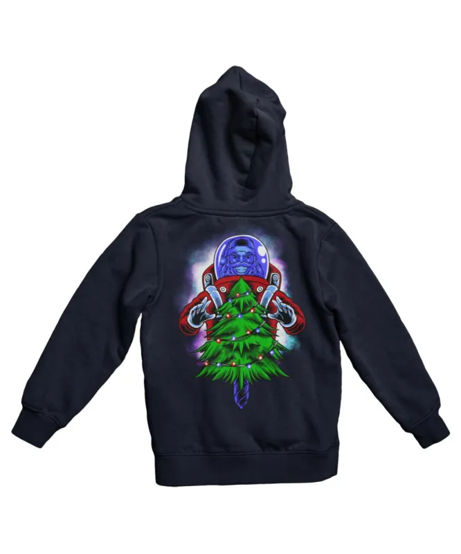 End Of Light Christmas Tree Back Printed Christmas Hoodie sold by 8Ball