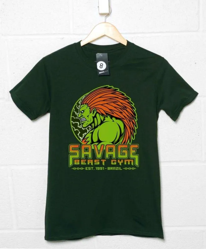 Savage Beast Gym T-Shirt made by 8Ball