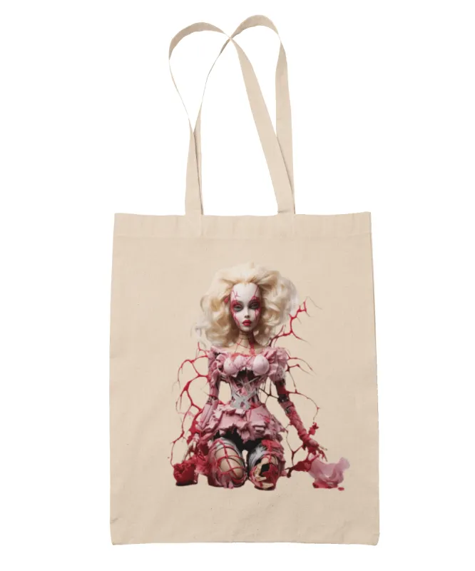 Broken Barbie Tote Bag sold by 8Ball