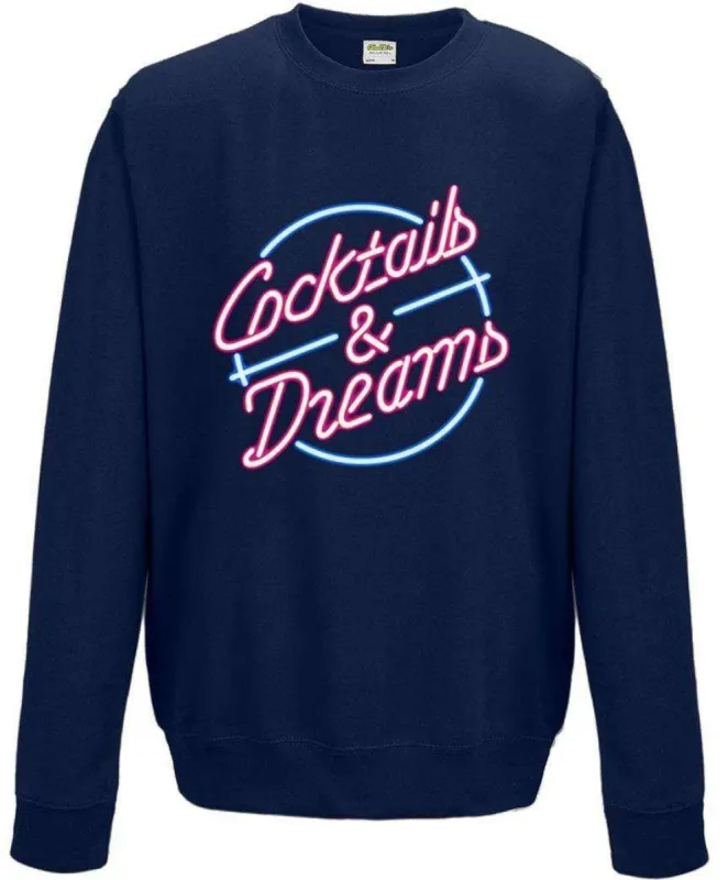 Cocktails and Dreams Logo Sweatshirt sold by 8Ball